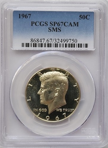 Kennedy mezzo dollaro - 1967, sms