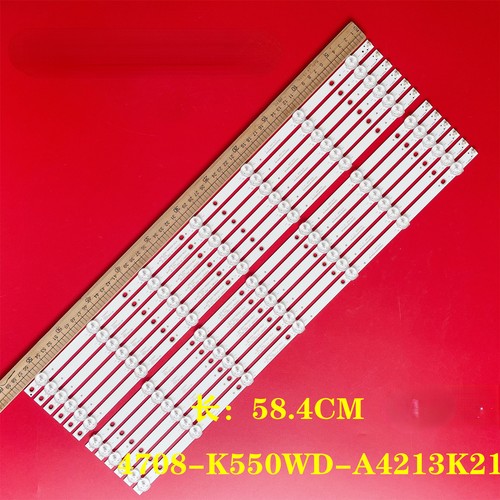 12pz strisce led per - 12pz,