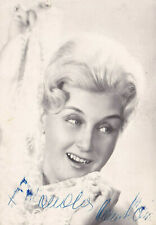 C1795-ATTRICE ITALIANA, CARTOLINA AUTOGRAFA, ANNA MARIA DOSSENA