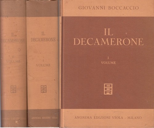 Decamerone volumi - ln-, 2