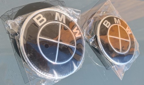 Bmw full black noir insigne - noir,