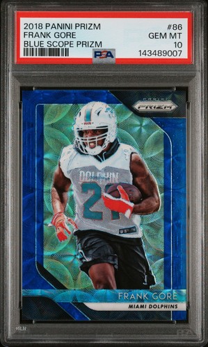 2018 prizm frank gore blue - frank,