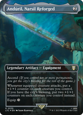 Magic mtg andúril - -, andúril,