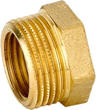 RIDUZIONE IN OTTONE MF 1" x