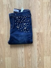 Jeans donna slim fit blu denim