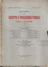 Rivista di Diritto e Procedura
