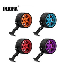 INJORA Volante monocomando alluminio per trasmettitore TQI TRX4M TRX4 TRX6 Slash Summit