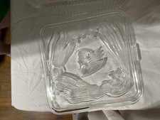 Vintage Federal Square Ribbed