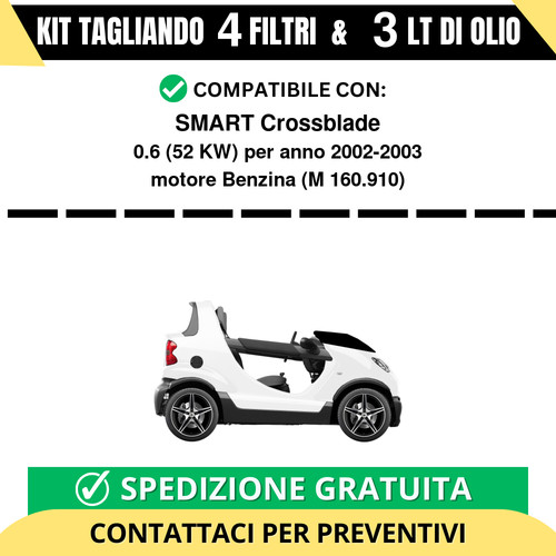 Tagliando per smart crossblade - per,