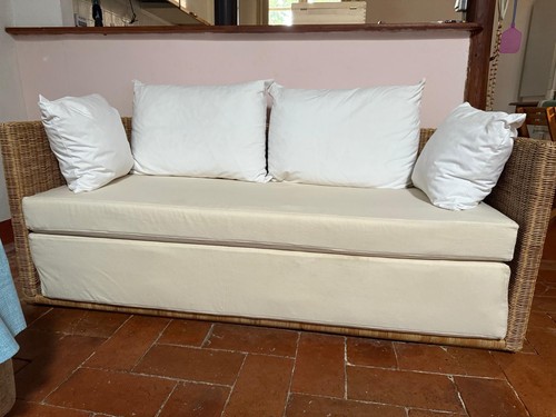 Divano midollino gervasoni - midollino,