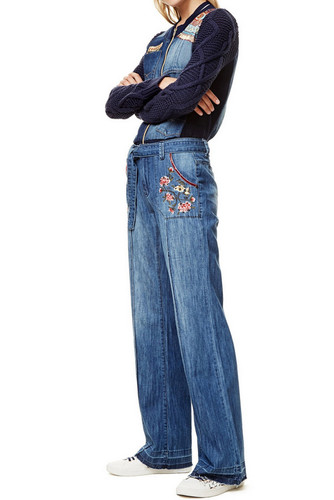 Jeans donna desigual blu - jeans,
