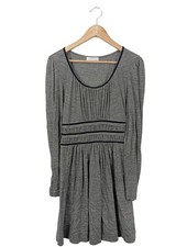 INTREND Abito a maniche lunghe Donna Abito Taglia IT 46 grigio chiaro