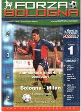 Programma Bologna - AC Milan Serie A 2000/01