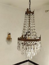 Lampadario e Applique stile Impero anni '40