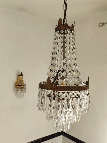 Lampadario applique stile - e,