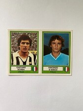 FIGURINA CALCIATORI PANINI EURO FOOTBALL 78 JUVENTUS/LAZIO SCIREA/D'AMICO