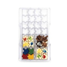 Stampo 32 cioccolatini Puzzle