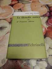 La Filosofia Antica Vol 1 Francesco Adorno Libro