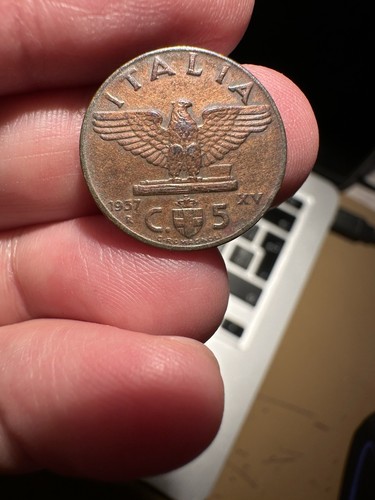 Centesimi 1937 aquila regno - centesimi,