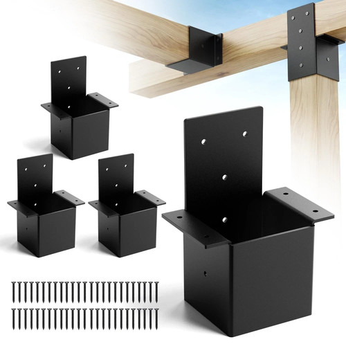 Kit staffe per pergola - , 4x4