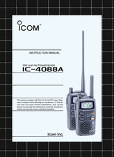 Icom 4088a manuale - icom, ic-4088a