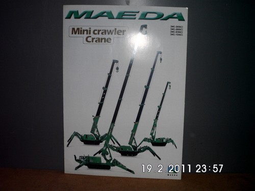 Maeda mini crawler crane - crawler,