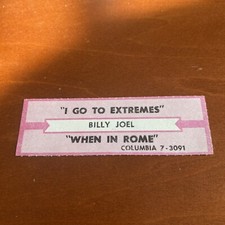 Billy Joel - I Go To Extremes