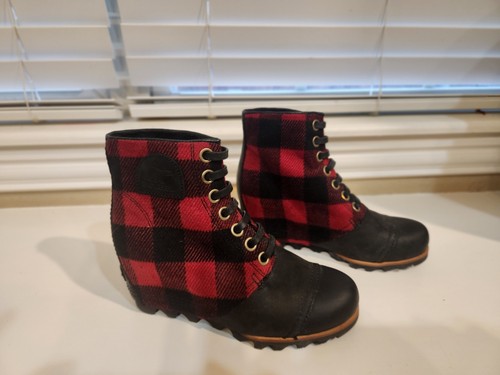 Stivali sorel rosso bufalo - stivali,