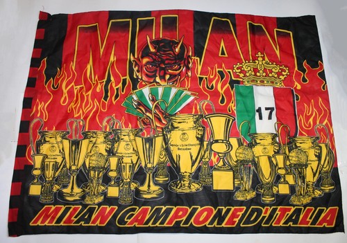Bandiera milan campione - bandiera,