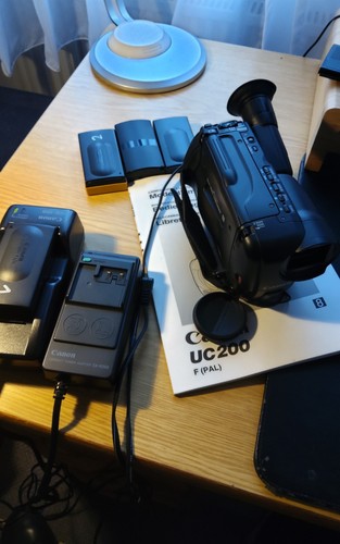 Videocamera canon 200 - videocamera,