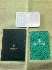 Vintage Rolex wallet /paper