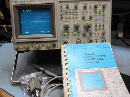 Tektronix 2467bhd 400mhz - tektronix,