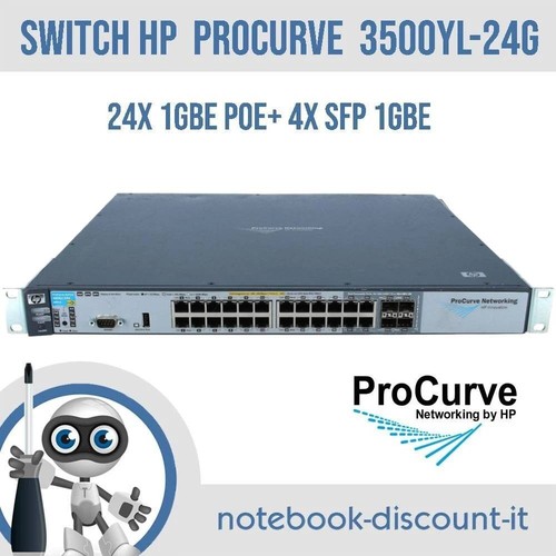Switch procurve 3500yl 24g - hp, 3500yl-24g