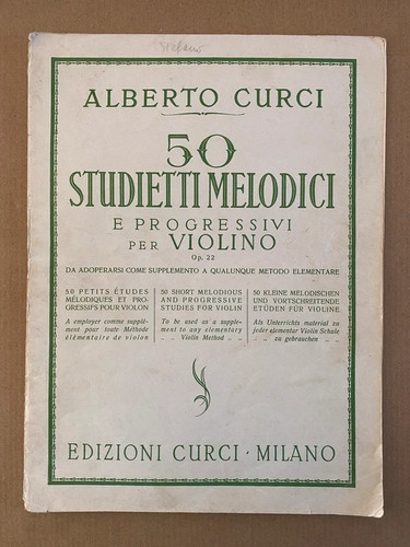Studietti melodici violino - 50,