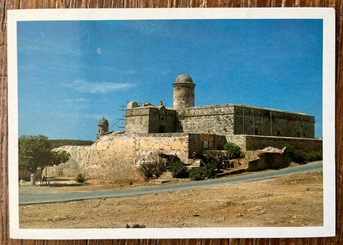 Cuban postcard castillo de - cuban,