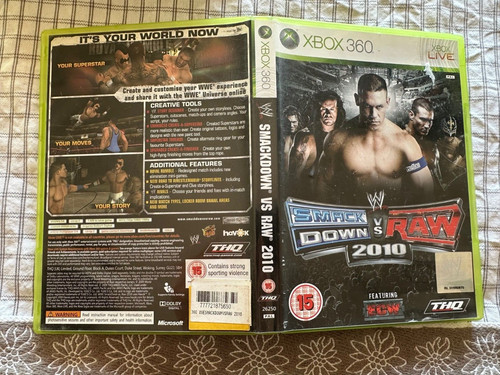 Wwe smackdown raw 2010 - wwe,