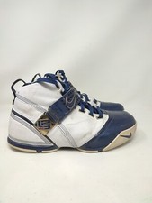 Nike LeBron 5 Zoom White Navy Metallic Gold 11 10 45 29 sneakers scarpe 