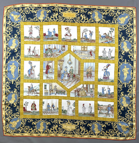 Magnifique foulard vintage - , "