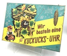 1960s Vintage Do It Yourself CUCKOO-CLOCK Kit Made in Germany Kuckuck# New MA