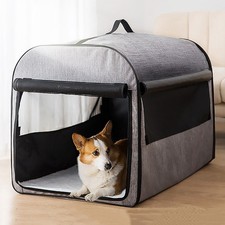 Borsa Trasportino per Cani Animali Domestici Gabbie da Viaggio Veicolo Letto Pieghevole Cuccia Casetta❀