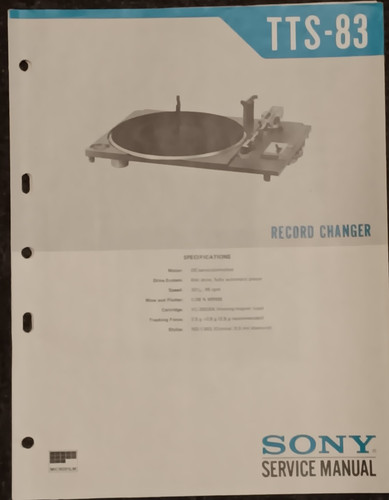 Sony tts giradischi manuale - sony,