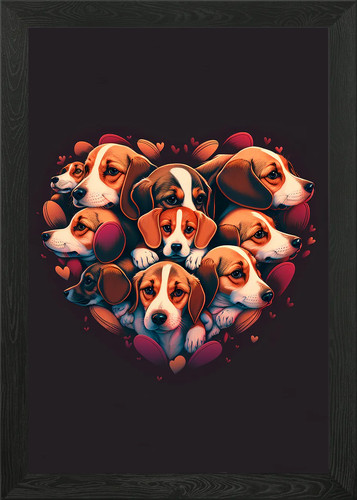 Poster arte parete - da, con