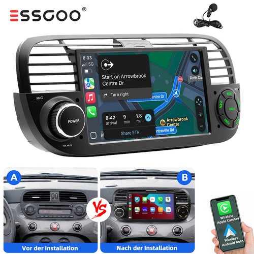 Autoradio per fiat 500 - autoradio,