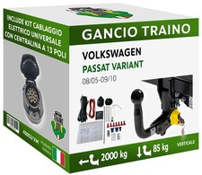 Gancio Verticale Estraibile VW