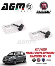 KIT 2 TIRANTI ARRESTO FERMA PORTE ANTERIORI SX DX ORIGINALE FIAT PANDA  52022102