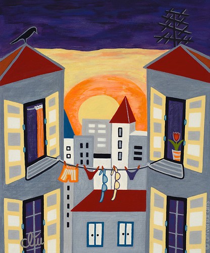 Jacqueline ditt purple - jacqueline, sky