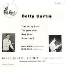 RARO EP BETTY CURTIS  canta in
