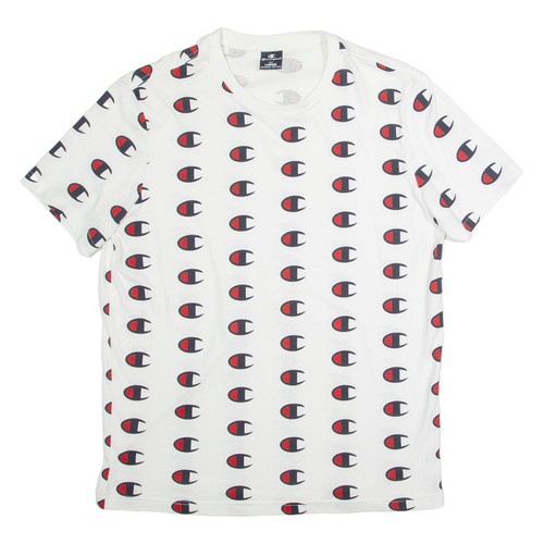 Shirt uomo champion bianca - bianca, l
