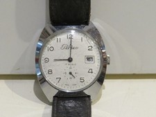 OROLOGIO DA POLSO PERSEO FERROVIE DELLO STATO assegnato cinturino pelle GUIDUS