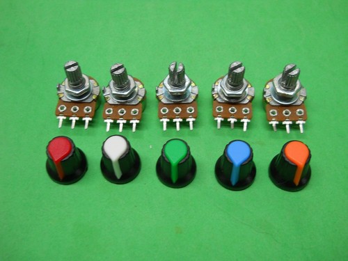 Kit potenziometri 5 - kit, +